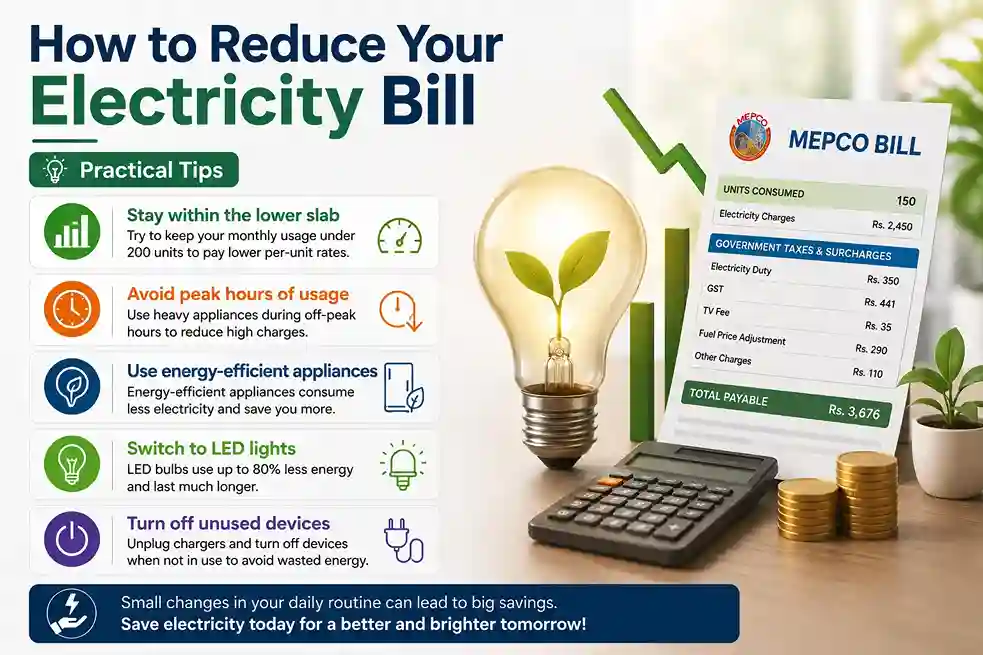 Reduce bill